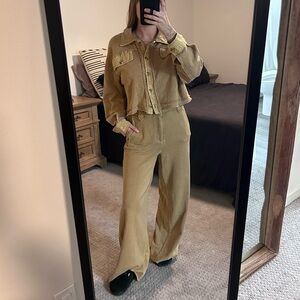 Tan comfy women’s set